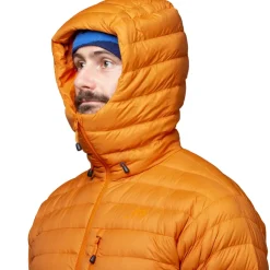 Insulated Jackets-Mountain Equipment Mens Earthrise Hooded Jacket - Black-Black