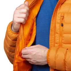 Insulated Jackets-Mountain Equipment Mens Earthrise Hooded Jacket - Dusk