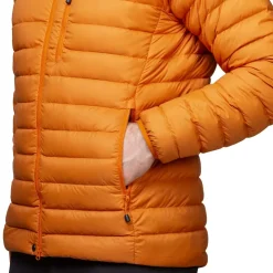 Insulated Jackets-Mountain Equipment Mens Earthrise Hooded Jacket - Pine-Fern