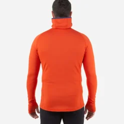 Fleece & Mid Layer-Mountain Equipment Mens Eclipse Hooded Zip-T - Medieval Blue