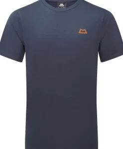 T-Shirts & Baselayers-Mountain Equipment Mens Everest Tee - Ombre Blue