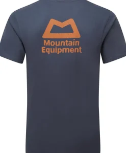 T-Shirts & Baselayers-Mountain Equipment Mens Everest Tee - Ombre Blue