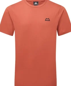 T-Shirts & Baselayers-Mountain Equipment Mens Everest Tee - Etruscan Red