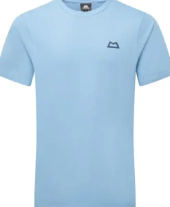 T-Shirts & Baselayers-Mountain Equipment Mens Everest Tee - Heritage Blue