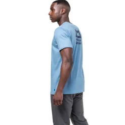 T-Shirts & Baselayers-Mountain Equipment Mens Everest Tee - Heritage Blue