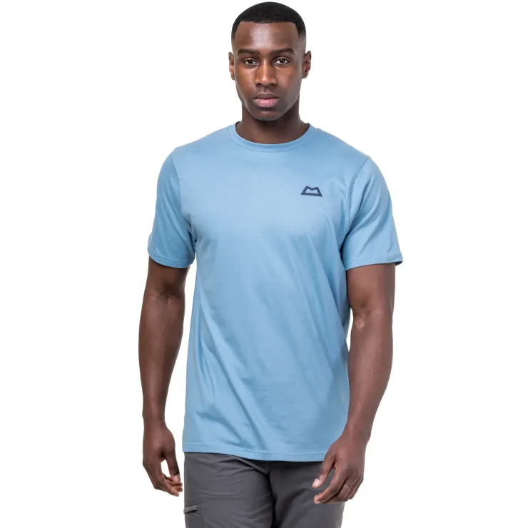 T-Shirts & Baselayers-Mountain Equipment Mens Everest Tee - Heritage Blue