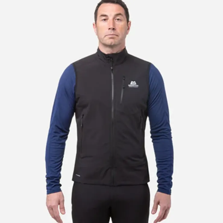 Vests & Gilets-Mountain Equipment Mens Frontier Vest - Black