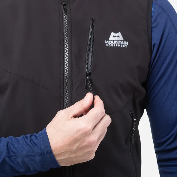Vests & Gilets-Mountain Equipment Mens Frontier Vest - Black