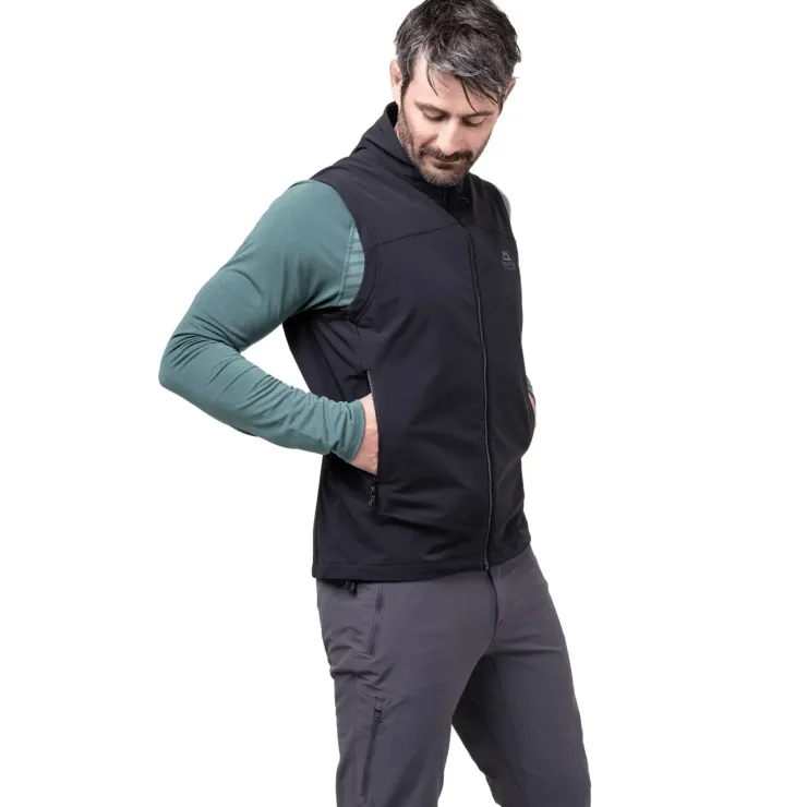 Vests & Gilets-Mountain Equipment Mens Frontier Vest - Black