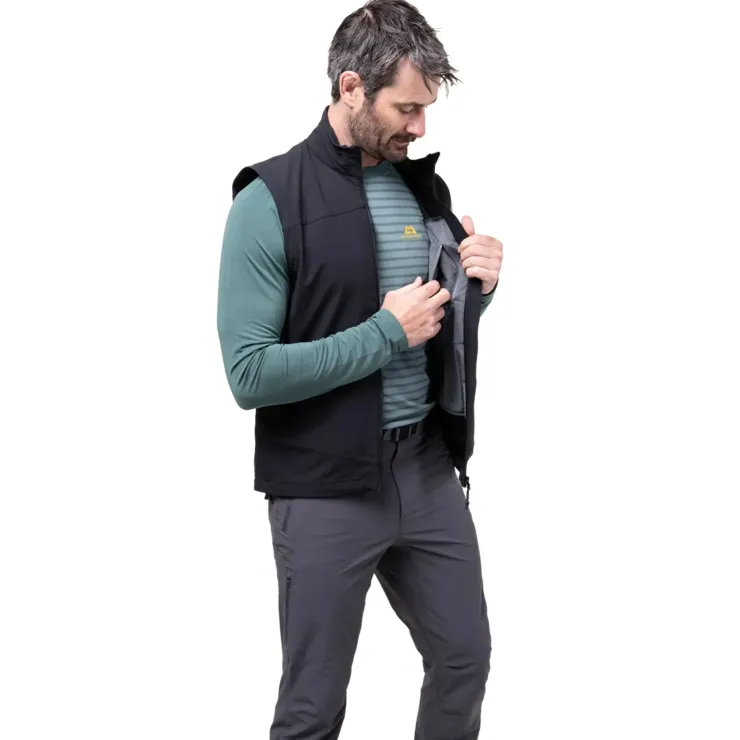 Vests & Gilets-Mountain Equipment Mens Frontier Vest - Black