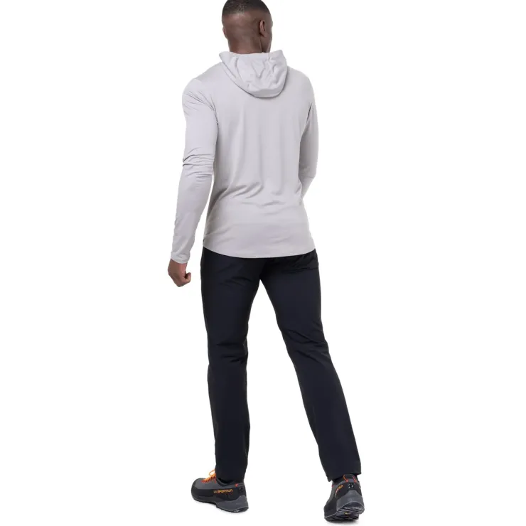 T-Shirts & Baselayers-Mountain Equipment Mens Glace Hooded Top - Fern