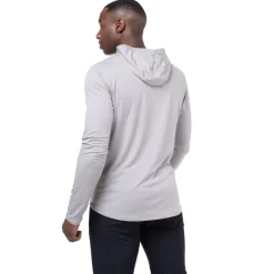 T-Shirts & Baselayers-Mountain Equipment Mens Glace Hooded Top - Fern
