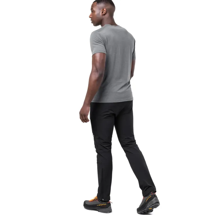 T-Shirts & Baselayers-Mountain Equipment Mens Headpoint Graphic Tee - Sage