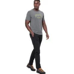 T-Shirts & Baselayers-Mountain Equipment Mens Headpoint Graphic Tee - Vine Green
