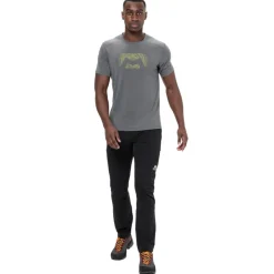 T-Shirts & Baselayers-Mountain Equipment Mens Headpoint Graphic Tee - Vine Green