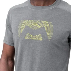 T-Shirts & Baselayers-Mountain Equipment Mens Headpoint Graphic Tee - Vine Green