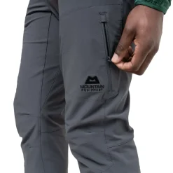Trousers & Leg Wear-Mountain Equipment Mens Ibex Mountain Pant - Anvil Grey