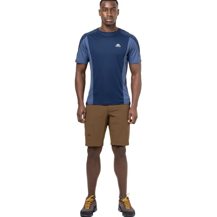 Shorts-Mountain Equipment Mens Ibex Mountain Short - Anvil Grey