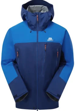 Waterproof Jackets-Mountain Equipment Mens Lhotse Jacket - Admiral-Atlantic