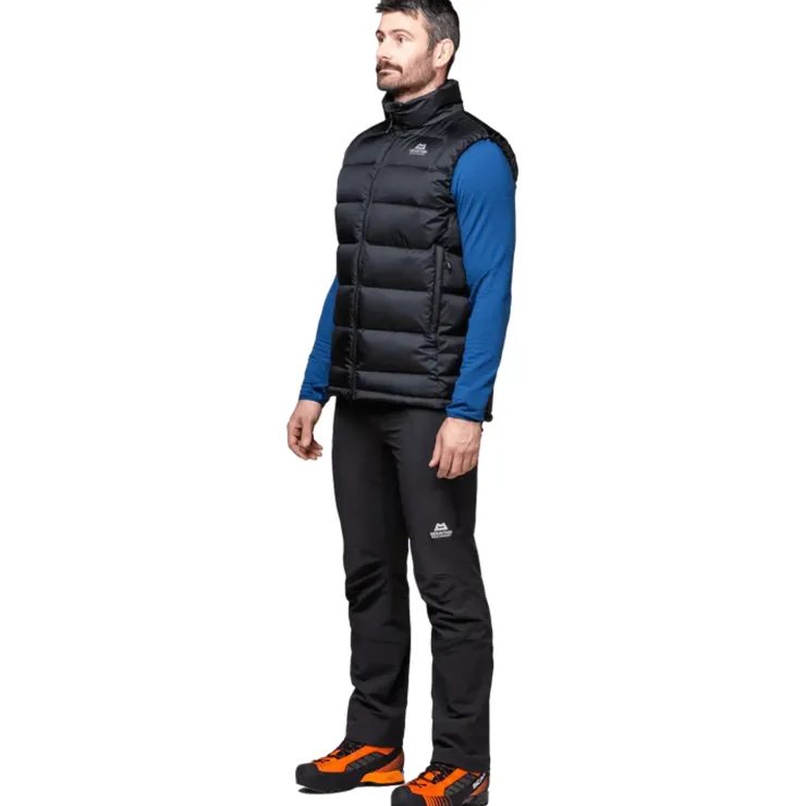 Vests & Gilets-Mountain Equipment Mens Lightline Vest - Black