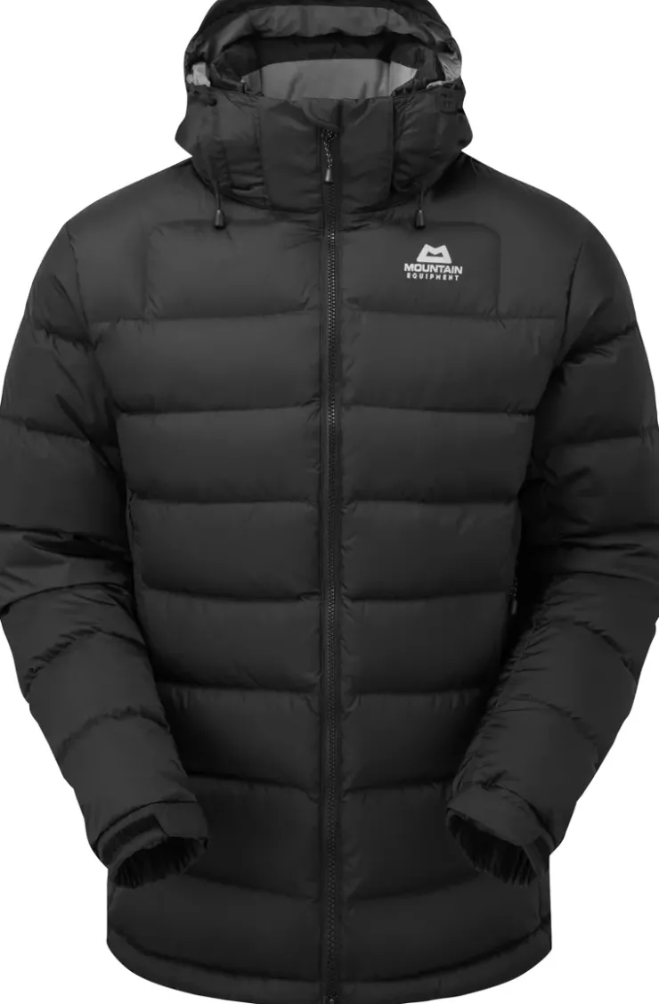 Insulated Jackets-Mountain Equipment Mens Lightline Jacket - Black