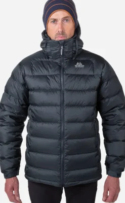 Insulated Jackets-Mountain Equipment Mens Lightline Jacket - Black