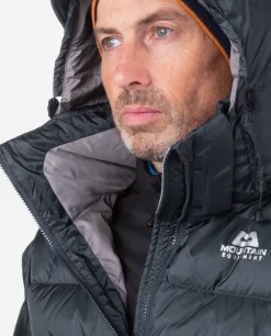 Insulated Jackets-Mountain Equipment Mens Lightline Jacket - Black