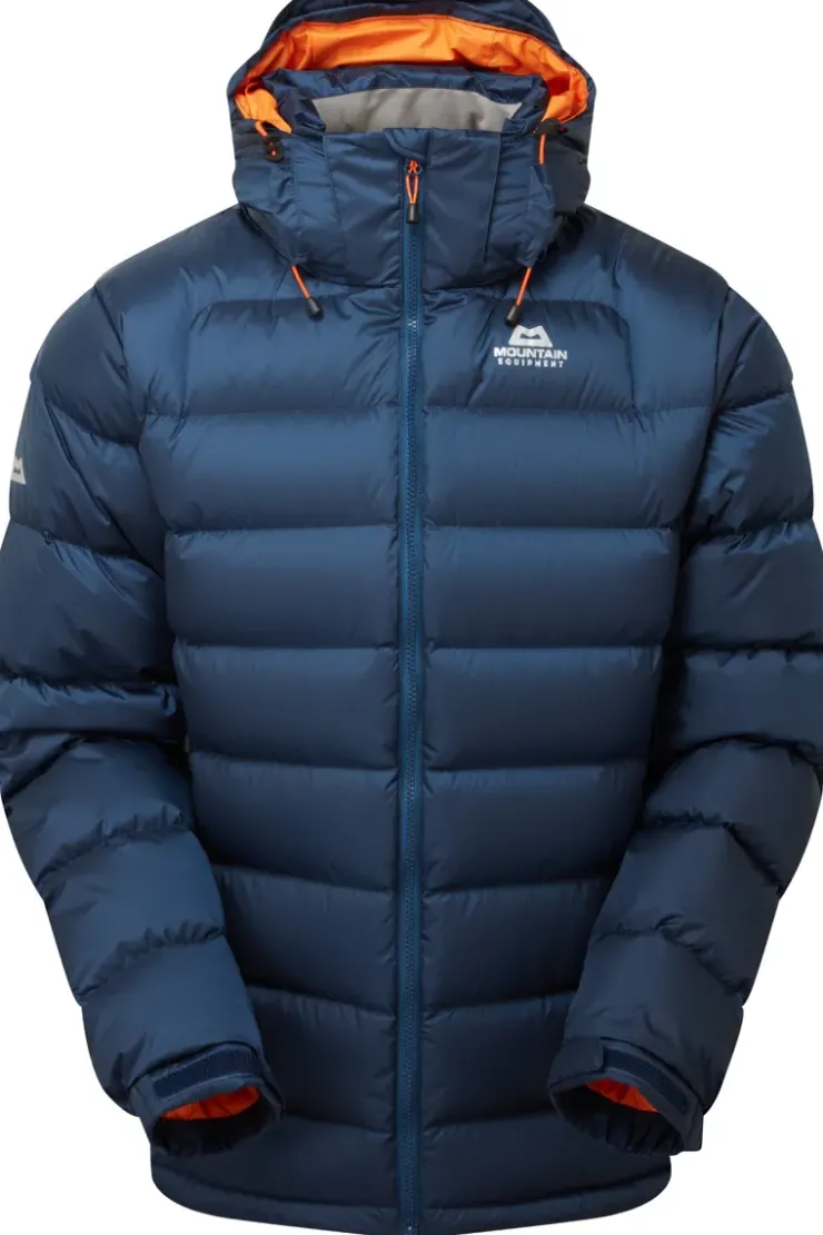 Insulated Jackets-Mountain Equipment Mens Lightline Jacket - Navy