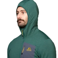 Fleece & Mid Layer-Mountain Equipment Mens Lumiko Hooded Jacket - Admiral-Cosmos