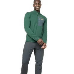 Fleece & Mid Layer-Mountain Equipment Mens Lumiko Zip-T Fleece - Admiral-Cosmos