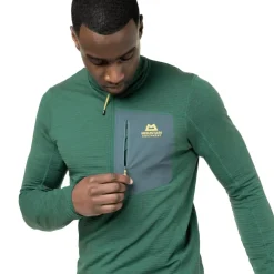 Fleece & Mid Layer-Mountain Equipment Mens Lumiko Zip-T Fleece - Admiral-Cosmos
