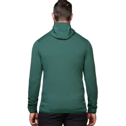 Fleece & Mid Layer-Mountain Equipment Mens Lumiko Hooded Jacket - Vine-Cosmos