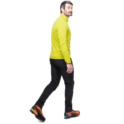 Fleece & Mid Layer-Mountain Equipment Mens Lumiko Zip T Fleece - Vine-Cosmos