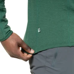 Fleece & Mid Layer-Mountain Equipment Mens Lumiko Zip-T Fleece - Fern-Ombre