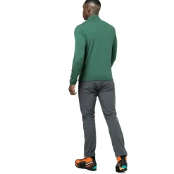 Fleece & Mid Layer-Mountain Equipment Mens Lumiko Zip-T Fleece - Merlot-Cardinal