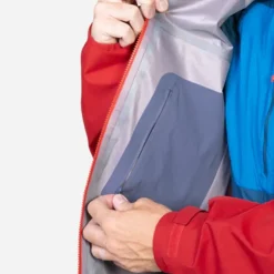Waterproof Jackets-Mountain Equipment Mens Makalu Jacket - Mykonos-Majolica