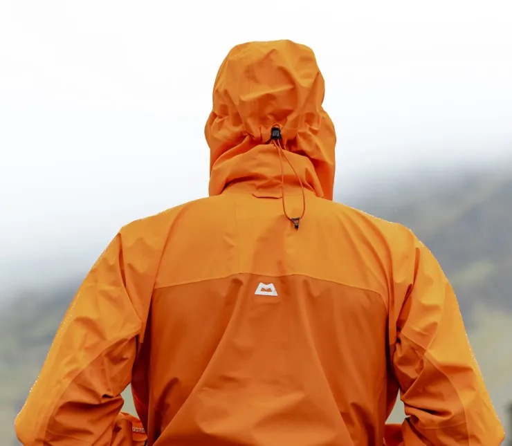 Waterproof Jackets-Mountain Equipment Mens Makalu Jacket - Rust-Ember
