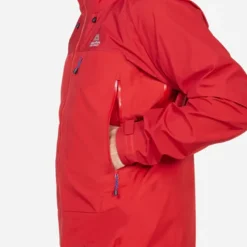 Waterproof Jackets-Mountain Equipment Mens Makalu Jacket - Rust-Ember