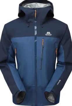 Waterproof Jackets-Mountain Equipment Mens Makalu Jacket - Dusk-Cosmos