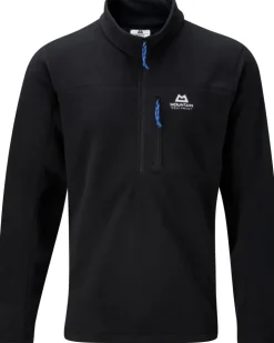 Fleece & Mid Layer-Mountain Equipment Mens Micro Zip-T Fleece - Black