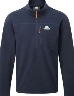 Fleece & Mid Layer-Mountain Equipment Mens Micro Zip-T Fleece - Cosmos