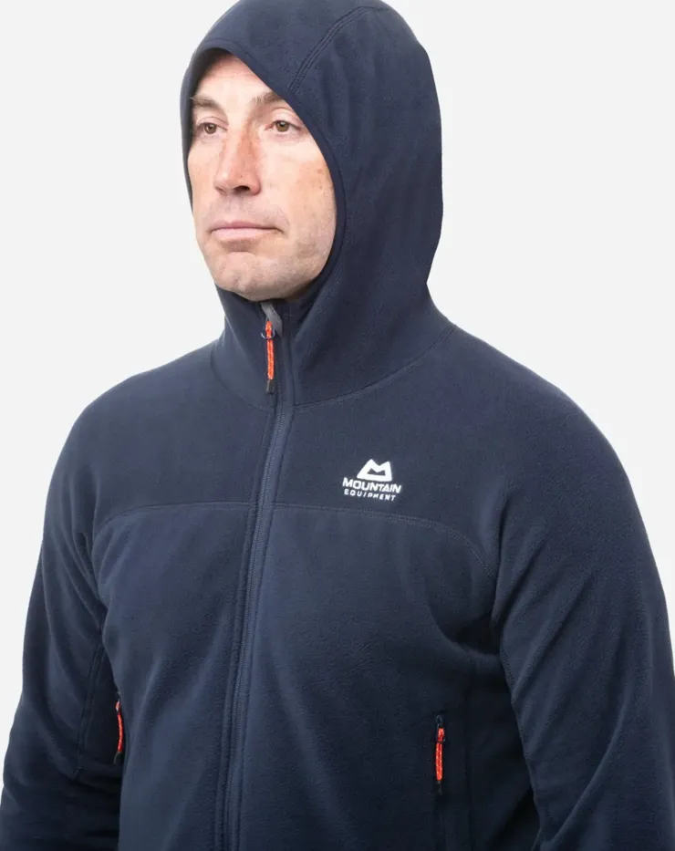 Fleece & Mid Layer-Mountain Equipment Mens Micro Zip Fleece Jacket - Slate Green