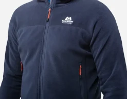 Fleece & Mid Layer-Mountain Equipment Mens Micro Zip Fleece Jacket - Slate Green