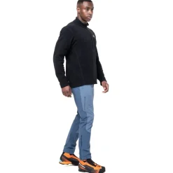 Fleece & Mid Layer-Mountain Equipment Mens Micro Zip-T Fleece - Slate Green