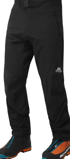 Trousers & Leg Wear-Mountain Equipment Mens Mission Pant - Regular Leg - Black