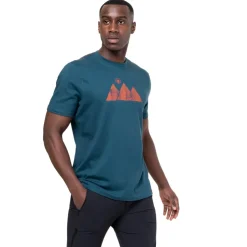 T-Shirts & Baselayers-Mountain Equipment Mens Mountain Sun Tee - Cactus