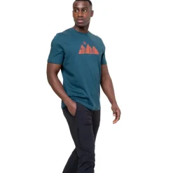 T-Shirts & Baselayers-Mountain Equipment Mens Mountain Sun Tee - Cactus
