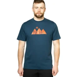 T-Shirts & Baselayers-Mountain Equipment Mens Mountain Sun Tee - Etruscan Red