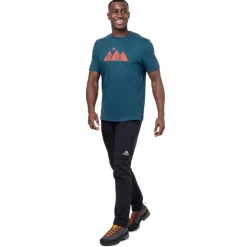 T-Shirts & Baselayers-Mountain Equipment Mens Mountain Sun Tee - Etruscan Red