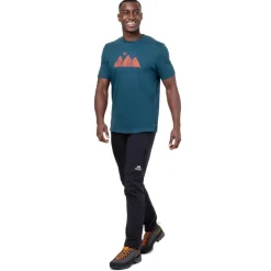 T-Shirts & Baselayers-Mountain Equipment Mens Mountain Sun Tee - Majolica Blue